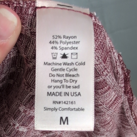 LuLaRoe Pink Sleeveless Pleated Cardigan - Picture 6 of 6